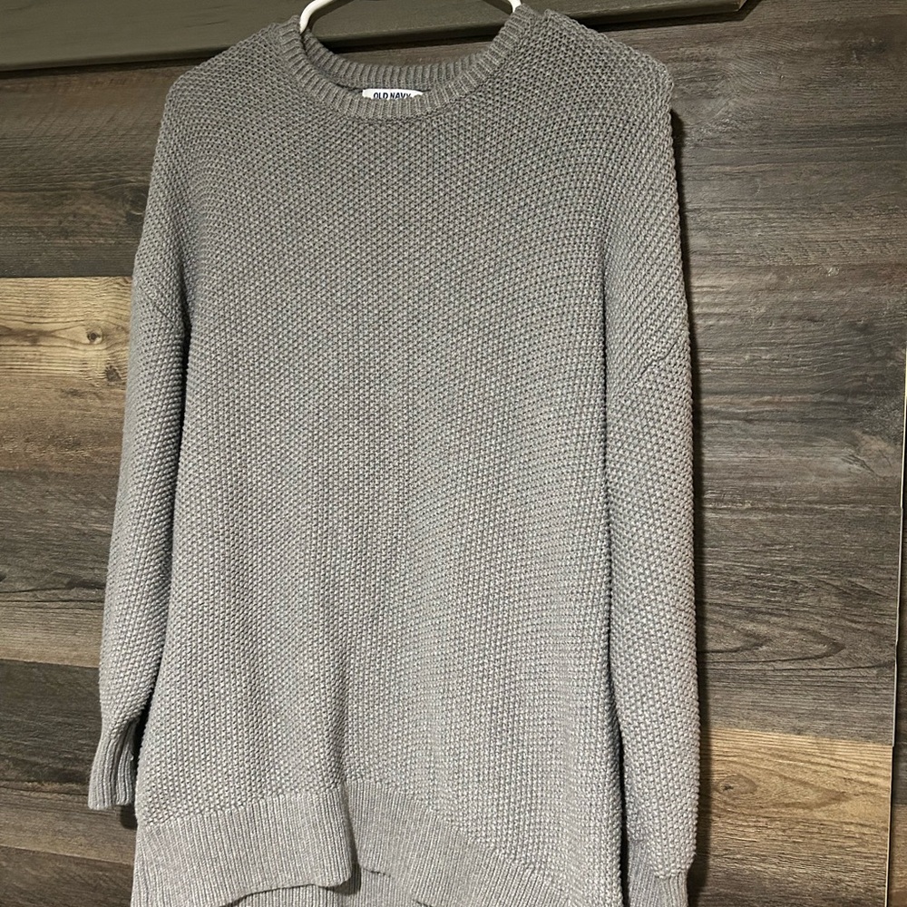 Gray Knit Sweater